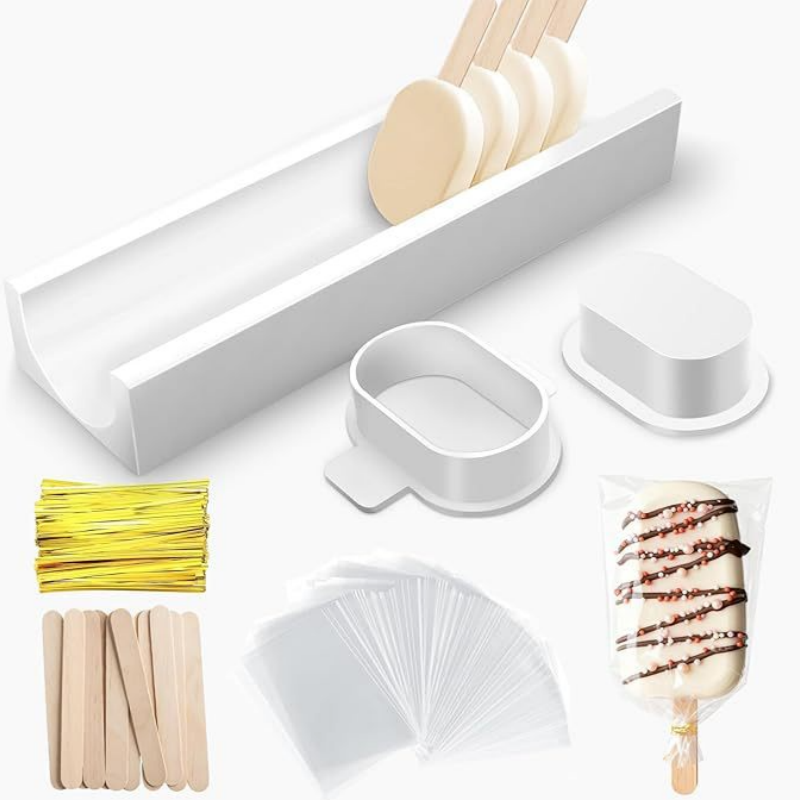 Kitchen Baking Tray - Cake Pop Mold Set with Tray
