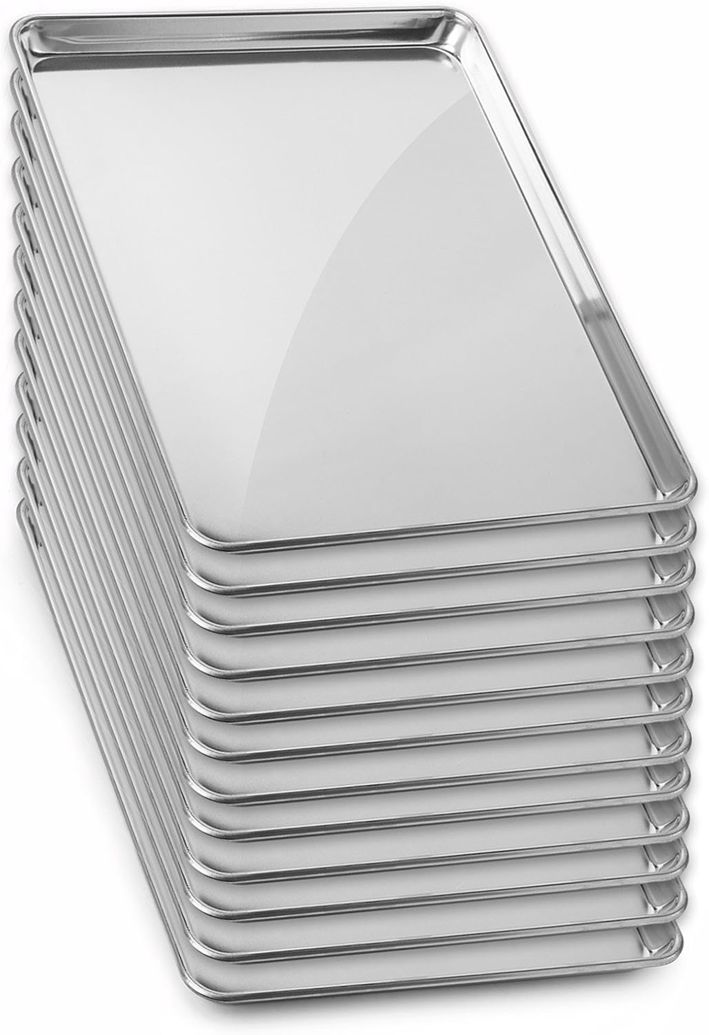Kitchen Grade Baking Sheet - Full Size Commercial Grade Aluminum Sheet