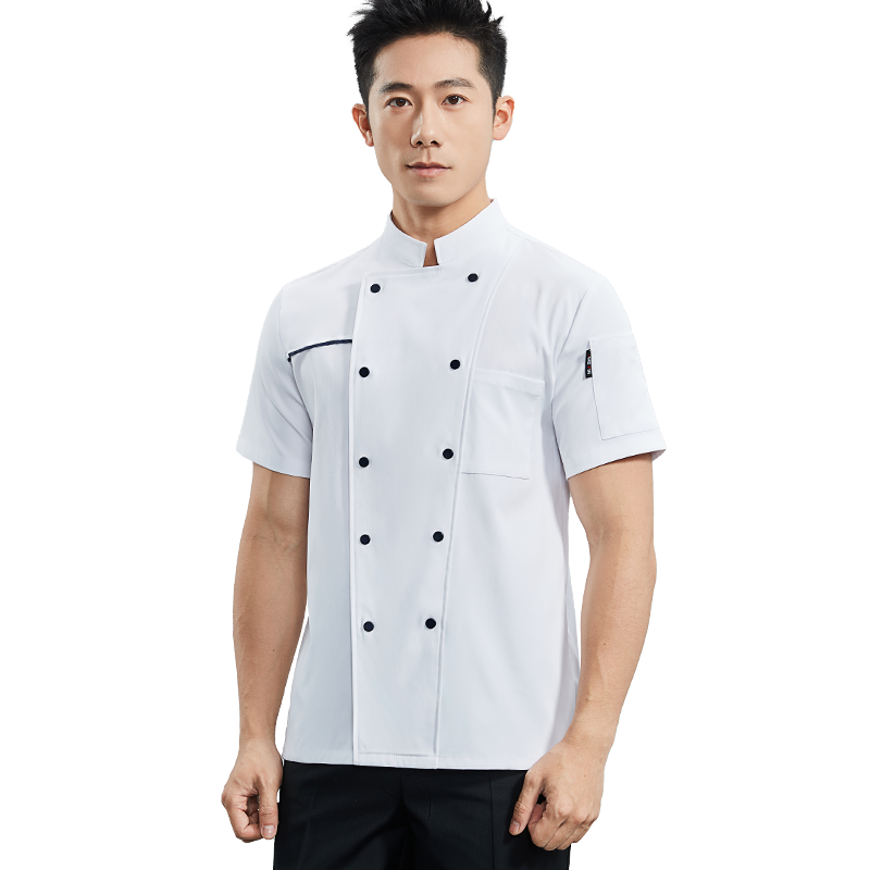 Kitchen Baker - Summer Restaurant Hotel Kitchen Chef Uniform