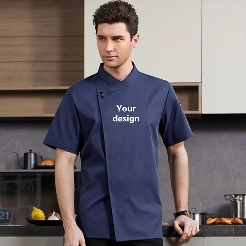 Kitchen Baker - Men's Chef Uniform Jacket Restaurant Kitchen