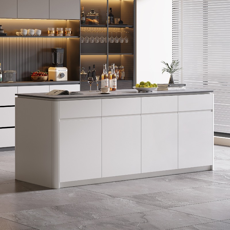 Kitchen Baking Island - Kitchen Island Cabinet Individual Light Luxury