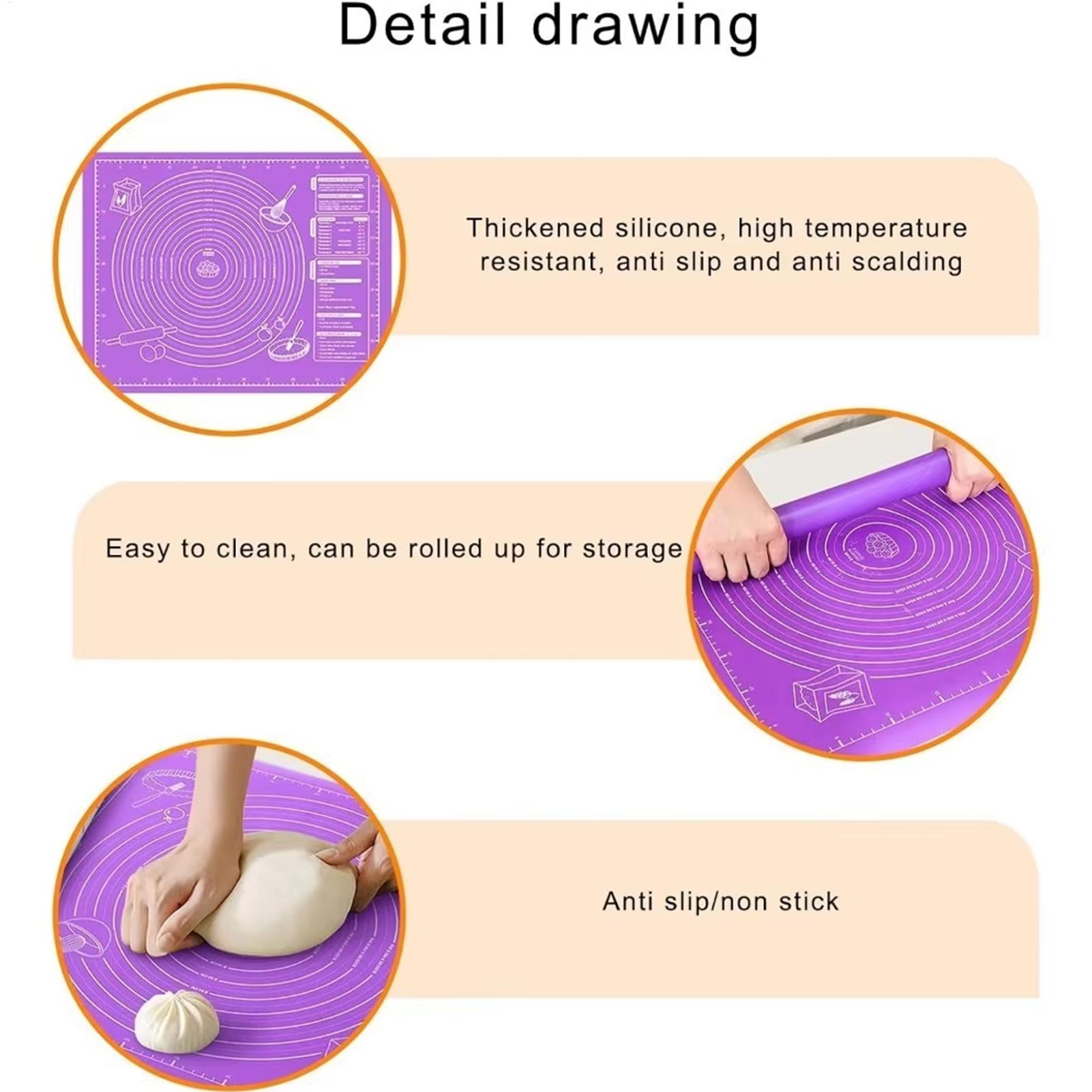 Dough Mat Food Grade Nonstick  - Kitchen Grade Baking Sheet 评论和价格