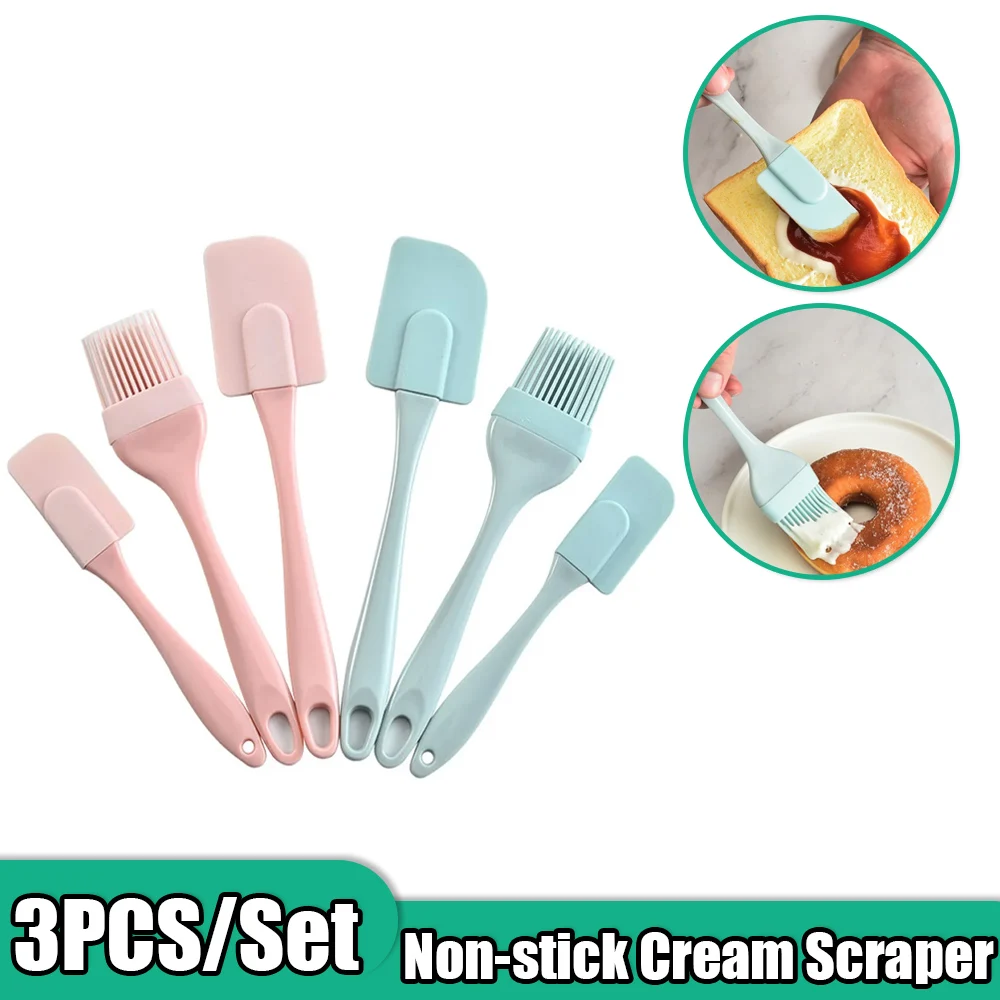 3Pcs Non-Stick Silicone Cream  - Kitchen Baking Mixer 评论和价格