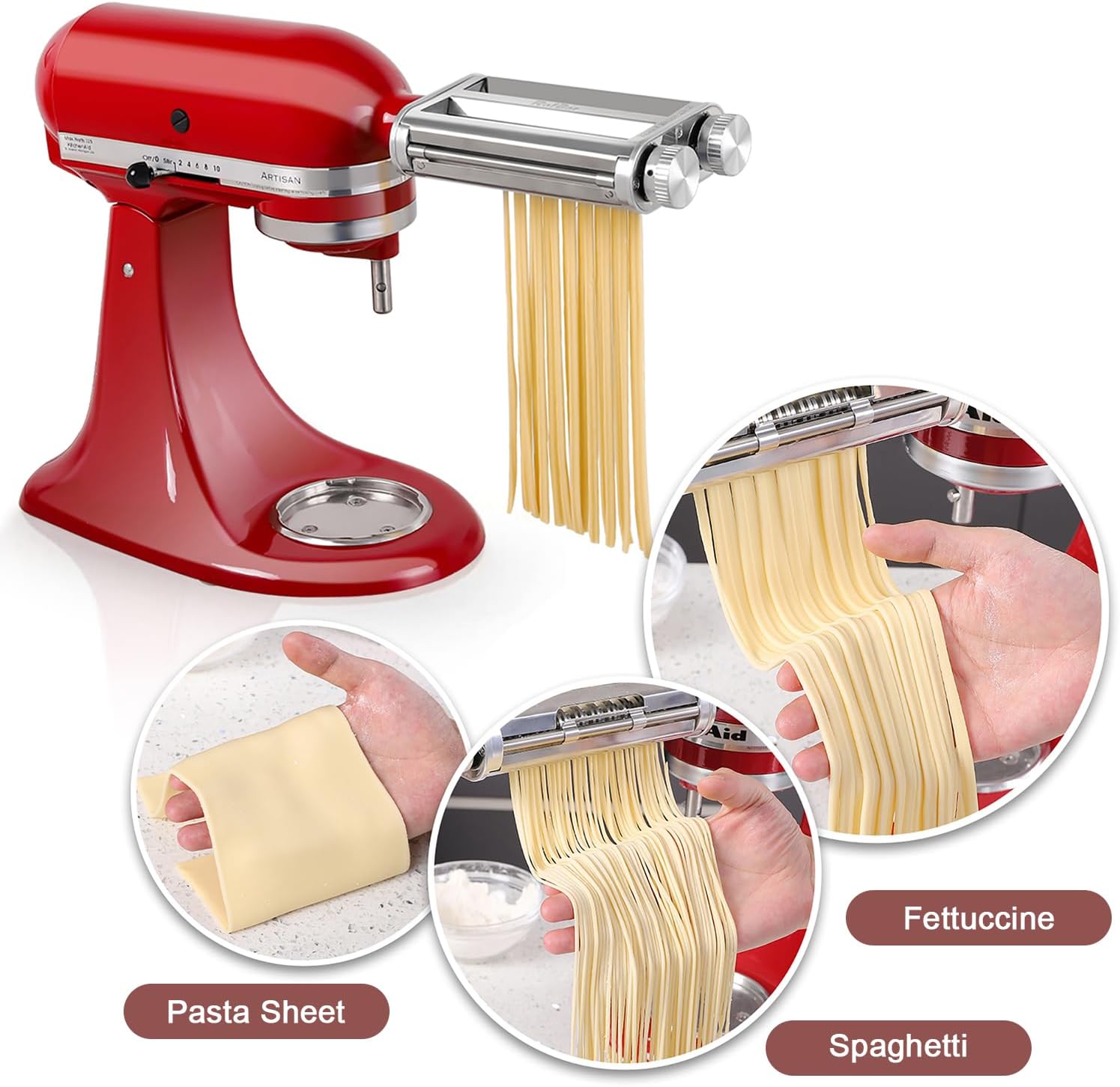 KitchenAid Mixer 3-in-1 Pasta  - Kitchenaid Baking Set 评论和价格