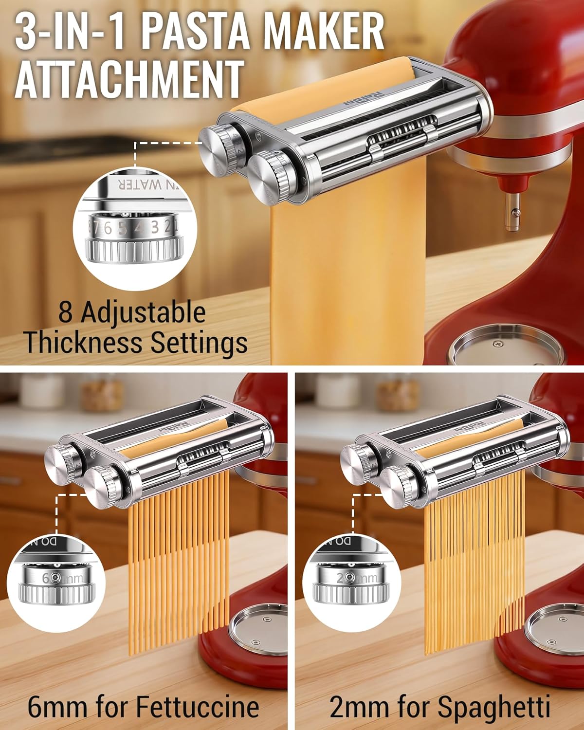 KitchenAid Mixer 3-in-1 Pasta  - Kitchenaid Baking Set 评论和价格
