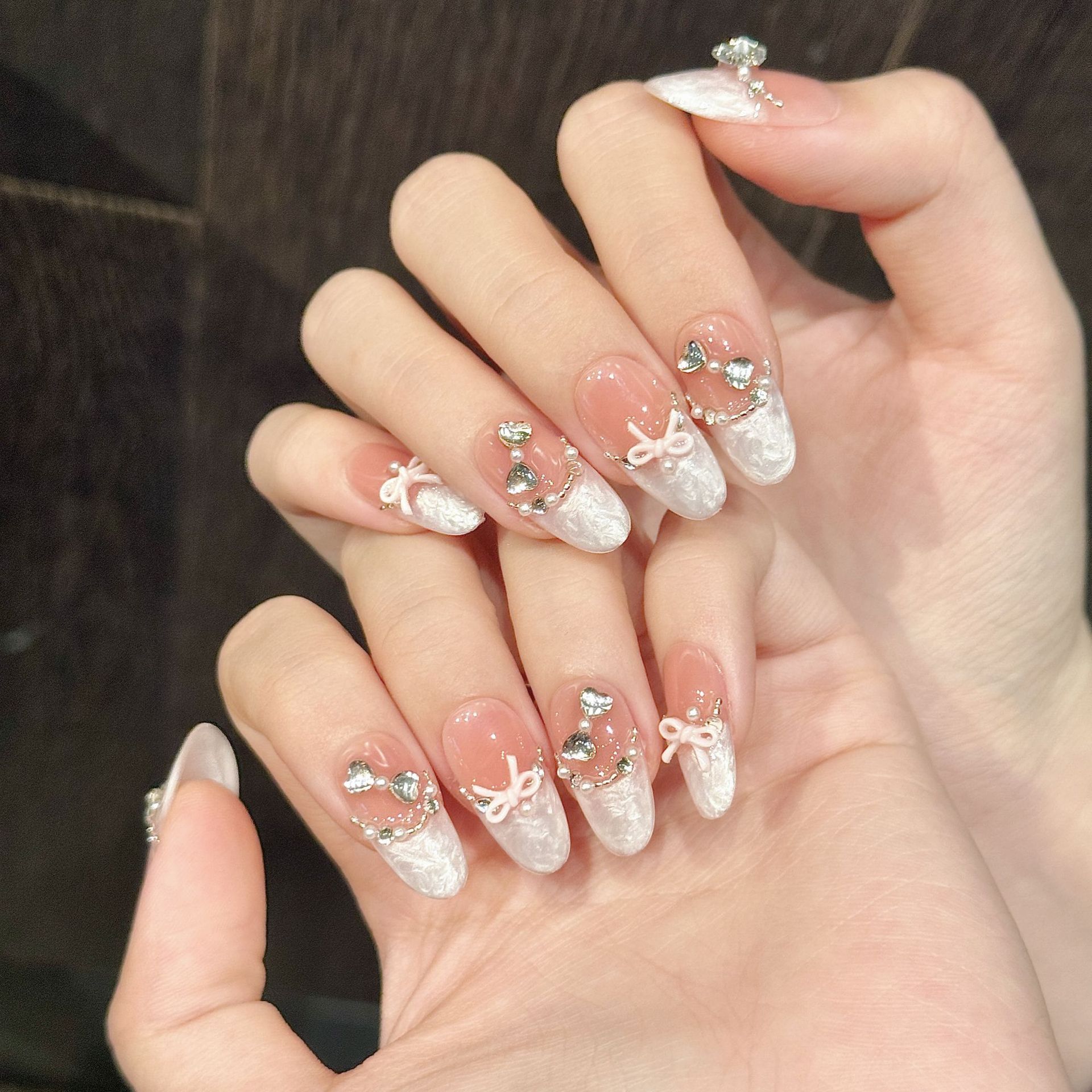 10pcs Handmade Press on Nails  - Decorating Tip Set 评论和价格