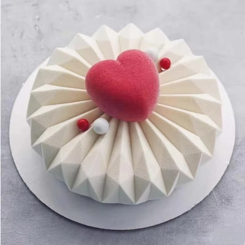 3D Round French Mousse Cake Si - Kitchen Baker 评论和价格