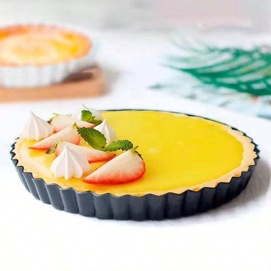 Non-Stick Tart Quiche Flan Pan - Tart Pan Loose 评论和价格