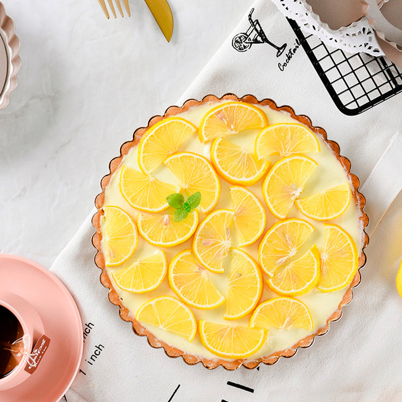 9 Inch Non-stick Tart Quiche F - Tart Pan Loose 评论和价格