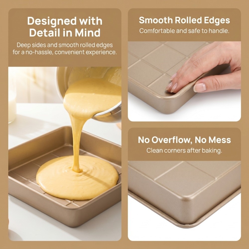 Thick Carbon Steell Sheet Pan  - Kitchen Grade Baking Sheet 评论和价格