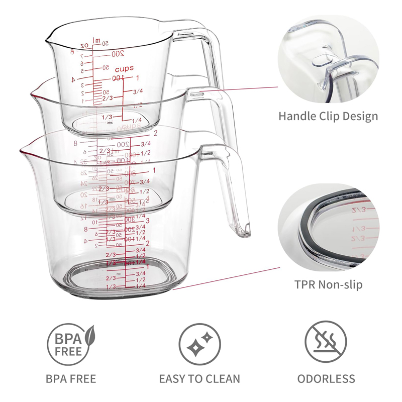 1Cup, 2Cup, 4Cup Transparent N - Kitchen Baking Kit 评论和价格