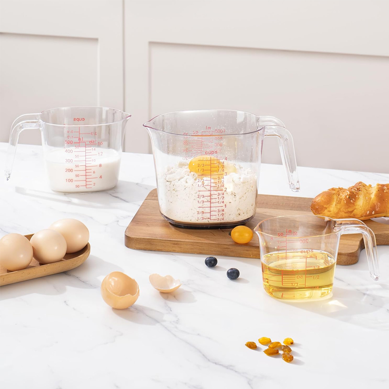 1Cup, 2Cup, 4Cup Transparent N - Kitchen Baking Kit 评论和价格