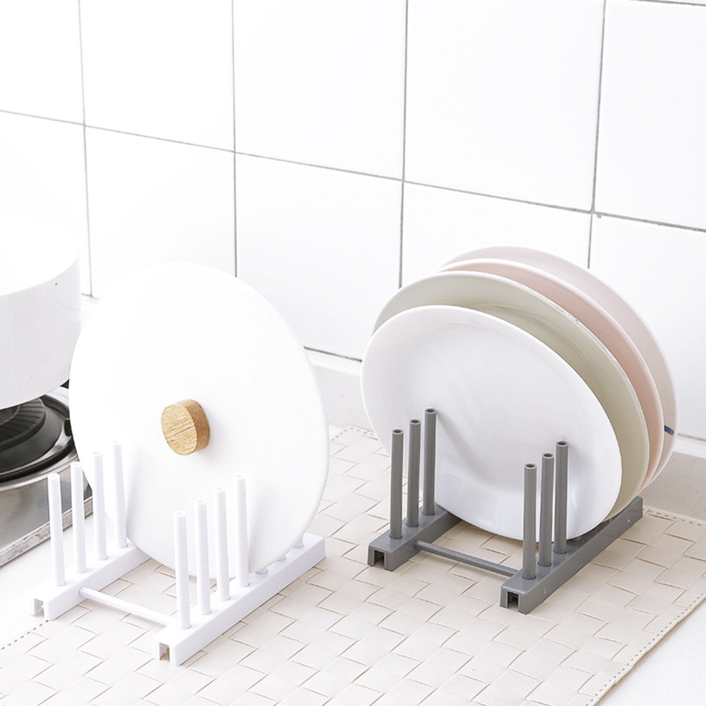 White Plastic Dish Rack Kitche - Kitchen Baking Cupboard 评论和价格