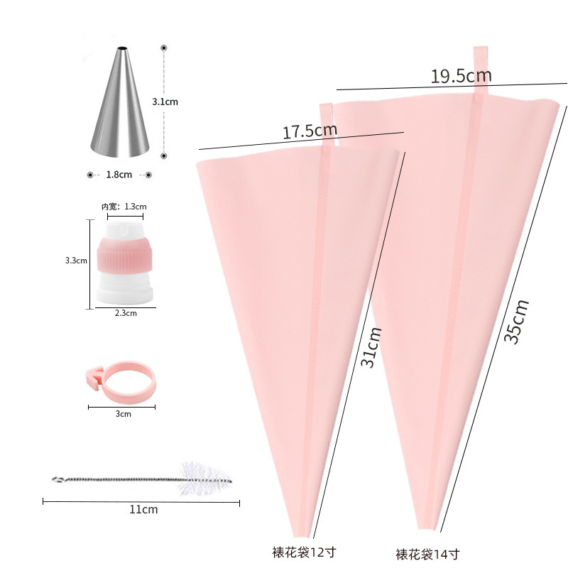 34pcs Piping Tips Set with TPU - Decorating Tip Set 评论和价格
