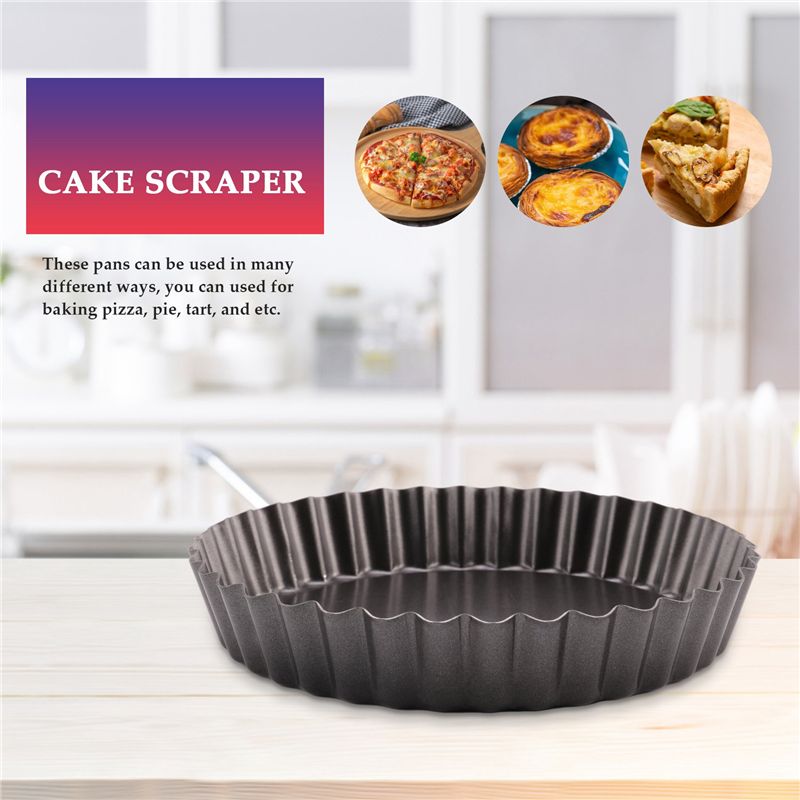 Y50A-Pie Tin,Non-Stick Pie Dis - Tart Pan Loose 评论和价格