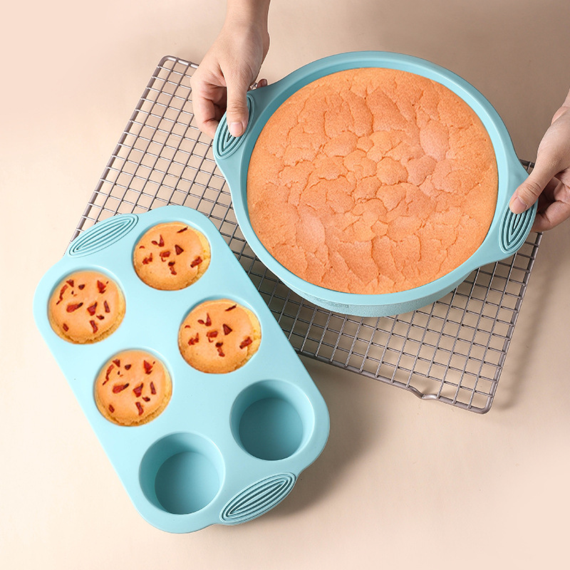 Silicone Cake Baking Mould Set - Kitchen Baking Kit 评论和价格