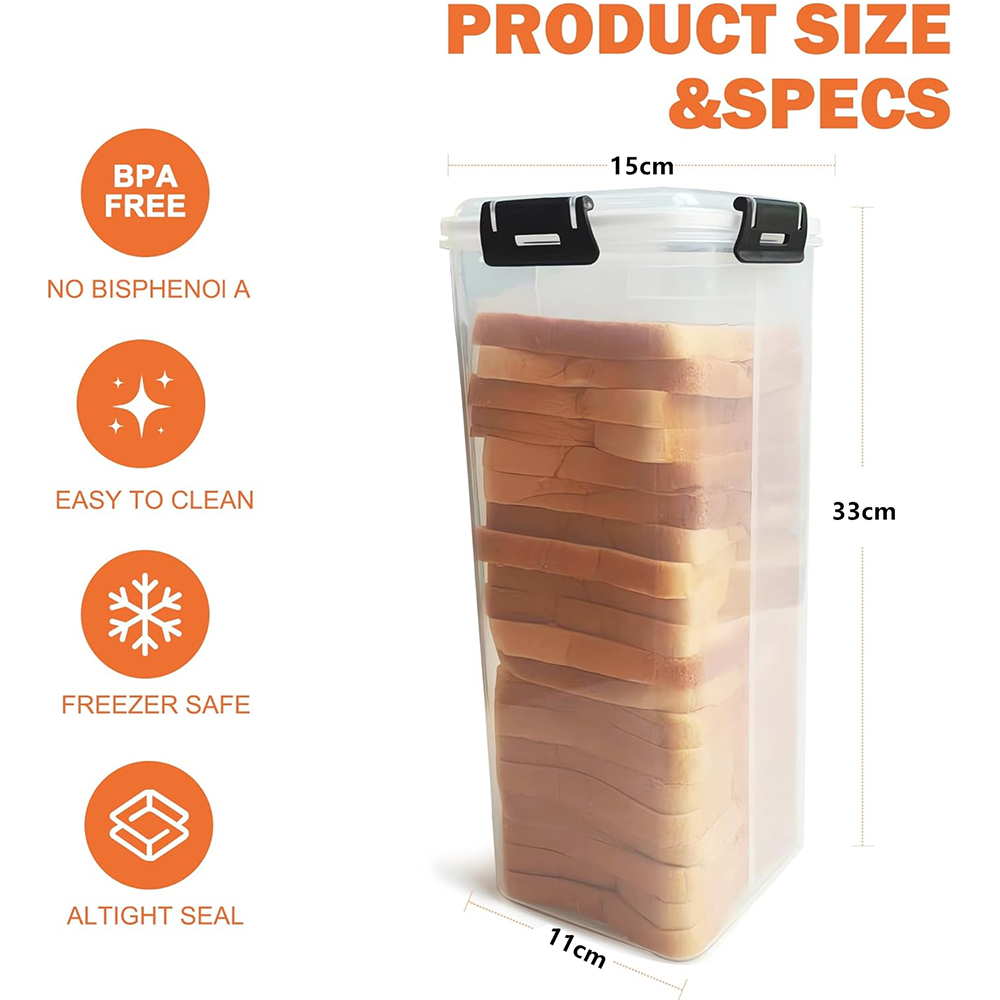 Bread Storage Container with A - Kitchen Baking Tray 评论和价格