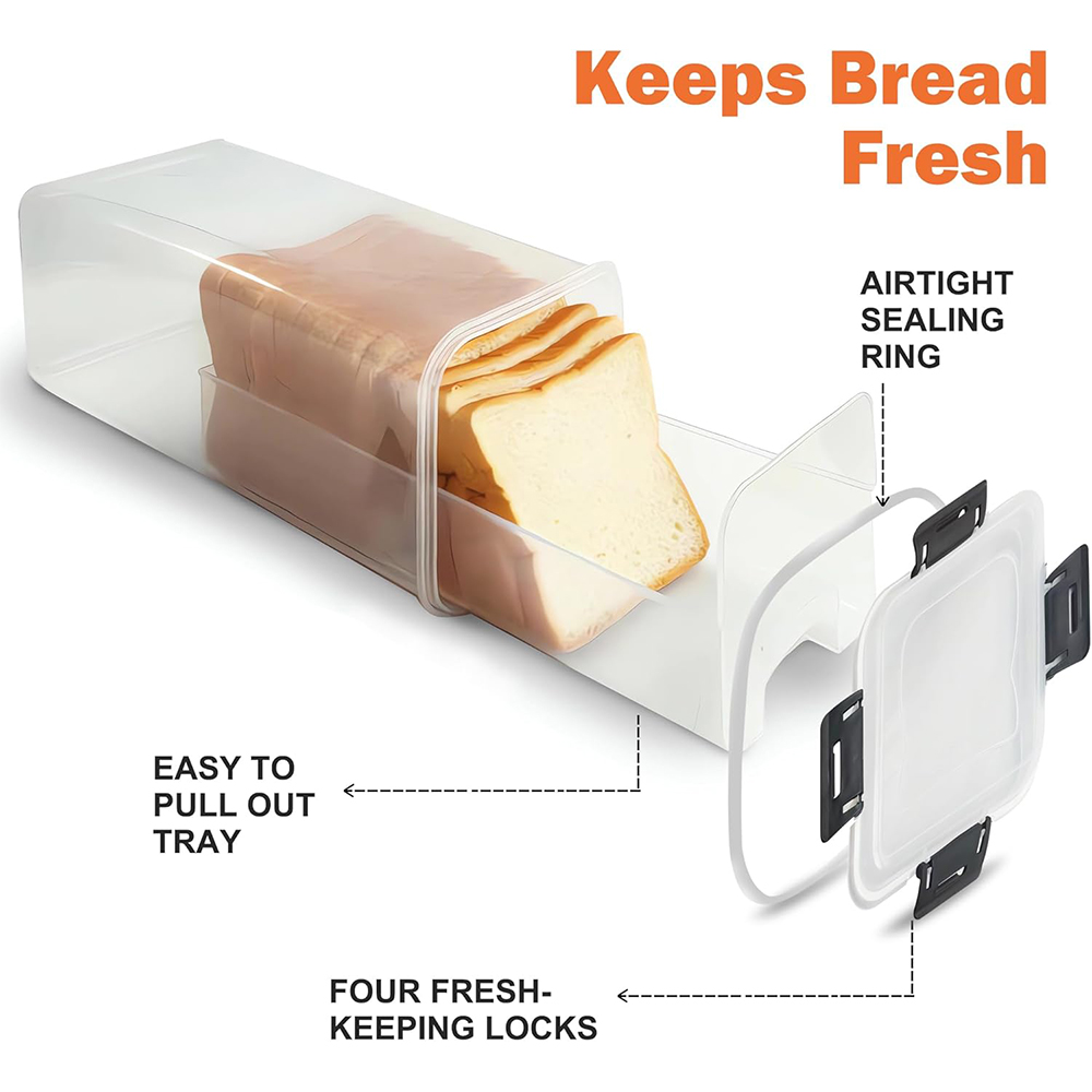 Bread Storage Container with A - Kitchen Baking Tray 评论和价格