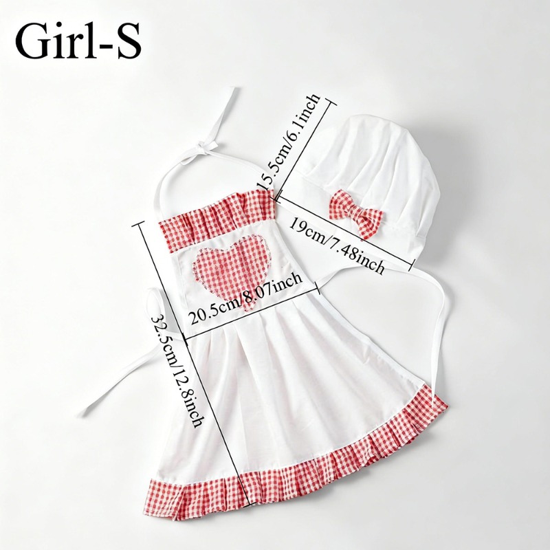 Red Gingham Baby Chef Costumes - Kitchen Baker 评论和价格