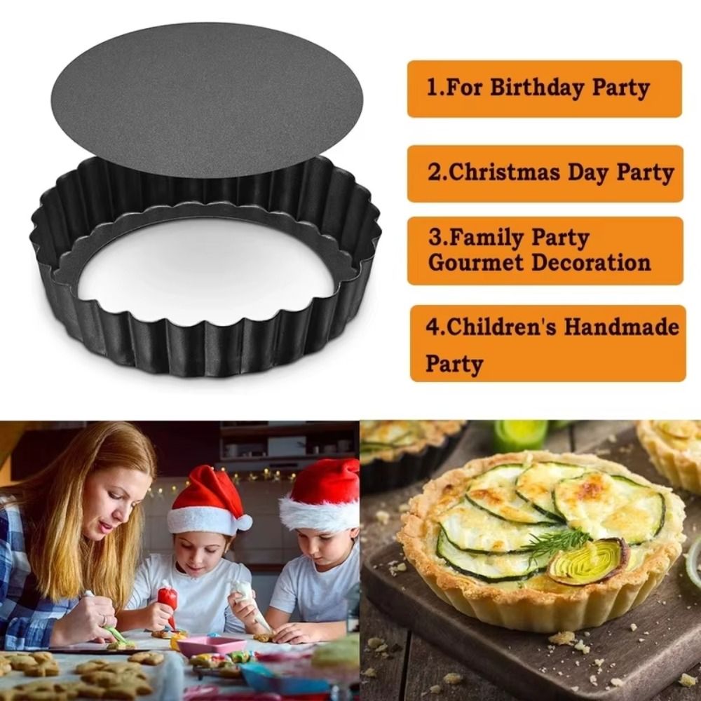 Tart Pans Removable Bottom Non - Tart Pan Loose 评论和价格