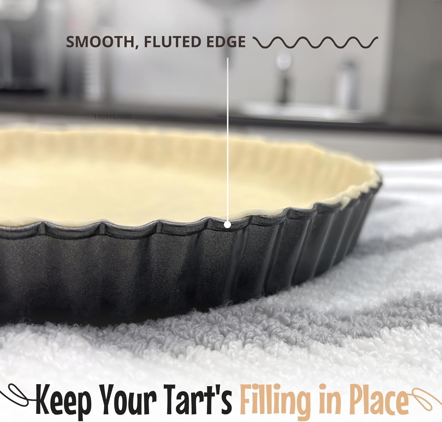 9 Inch Non-stick Tart Quiche F - Tart Pan Loose 评论和价格