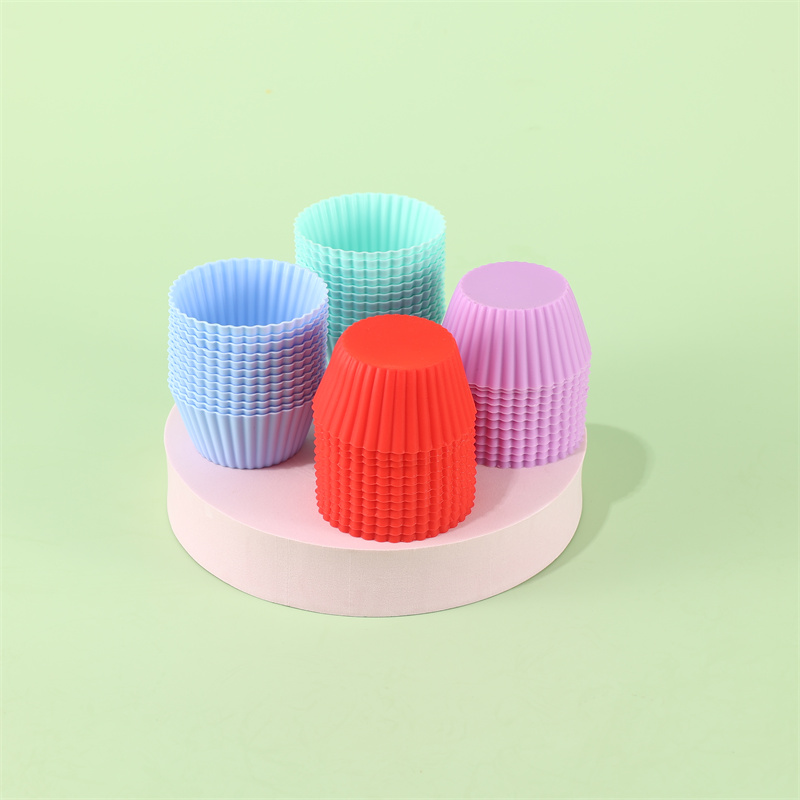 6Pcs/Set Silicone Cake Mold Ro - Kitchen Baking Kit 评论和价格