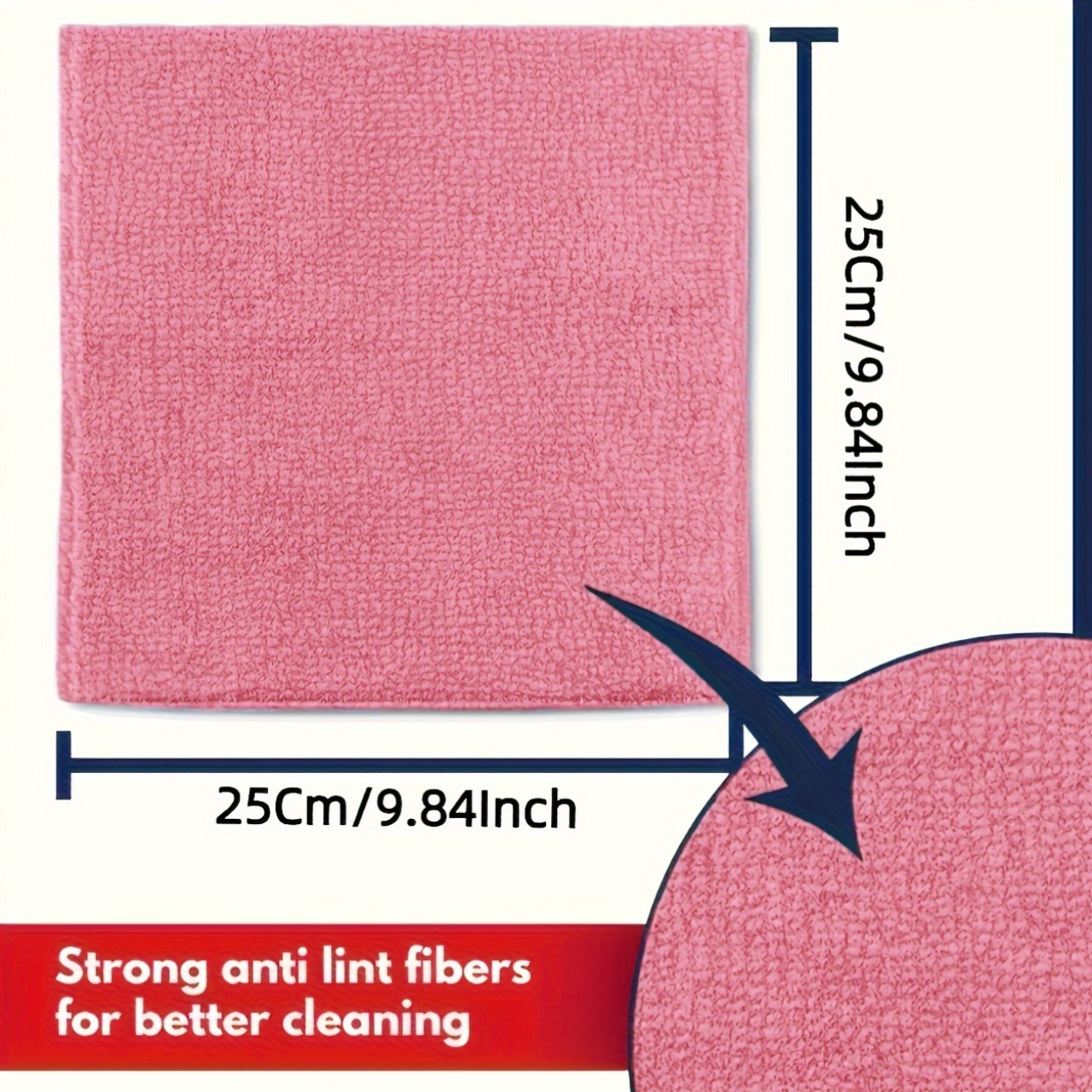 1-50Pcs Light Pink Microfiber  - Kitchen Baking Mixer 评论和价格