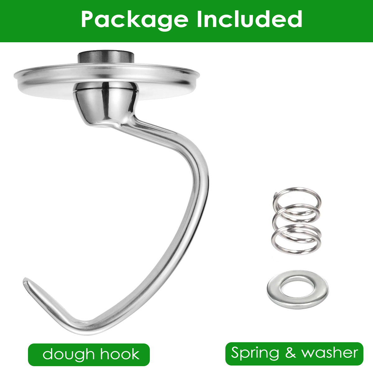 Stainless Steel Dough Hook Wit - Kitchenaid Baking Set 评论和价格