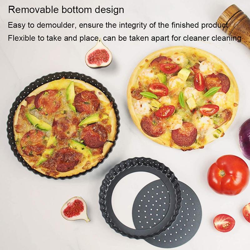 5/8/9Inch Non-Stick Tart Quich - Tart Pan Loose 评论和价格