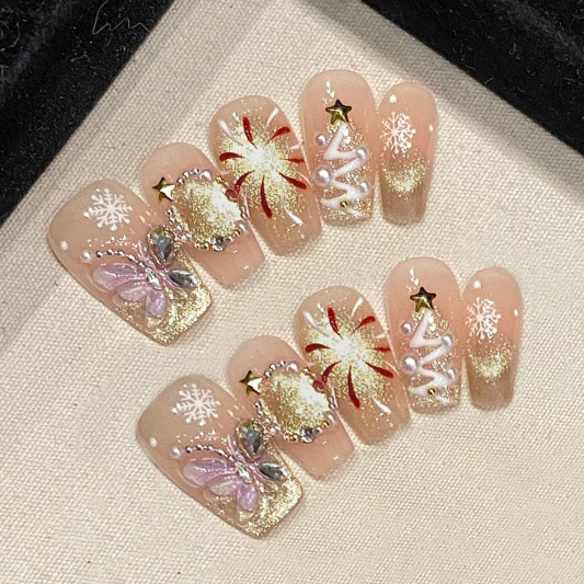 10pcs/Set False Nails Tips Fak - Decorating Tip Set 评论和价格