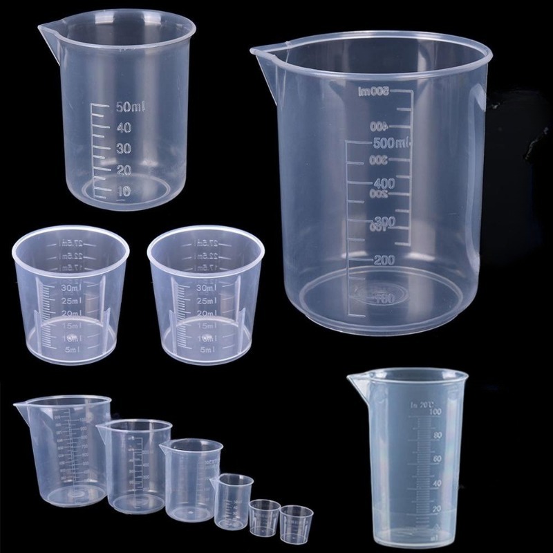 6Pcs Plastic Measuring Cups Se - Kitchen Baking Kit 评论和价格