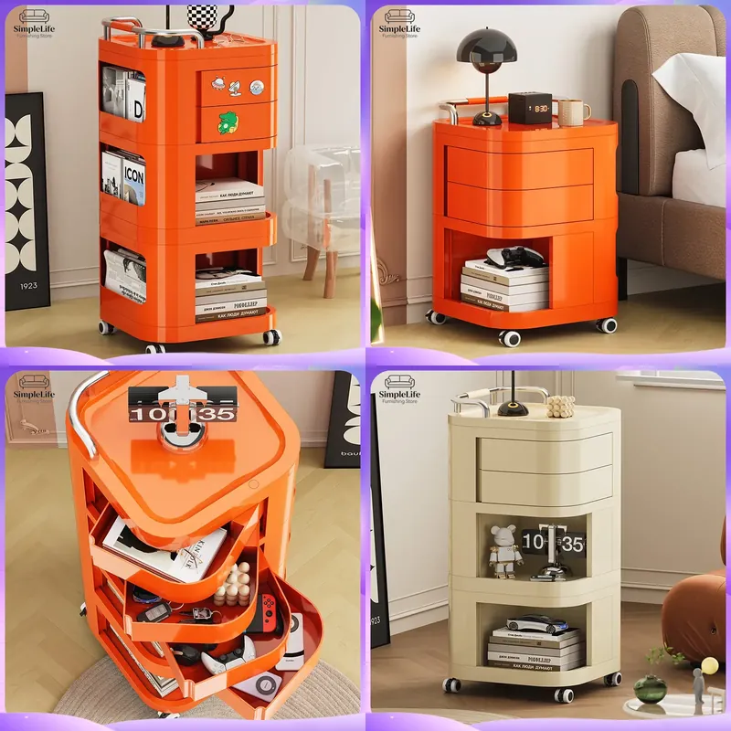 Kitchen Cart with Wheels Rolli - Kitchen Baking Island 评论和价格