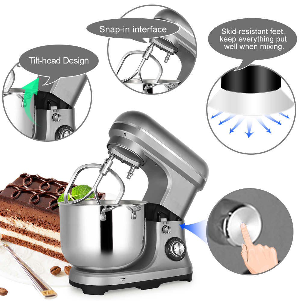 11L 2000W Large Powerful Elect - Kitchen Baking Mixer 评论和价格