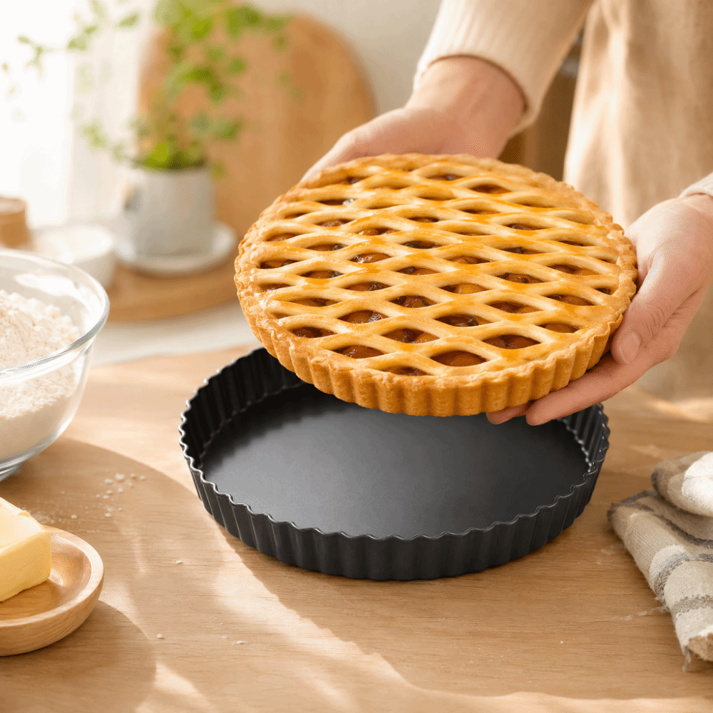 Professional Carbon Steel Tart - Tart Pan Loose 评论和价格