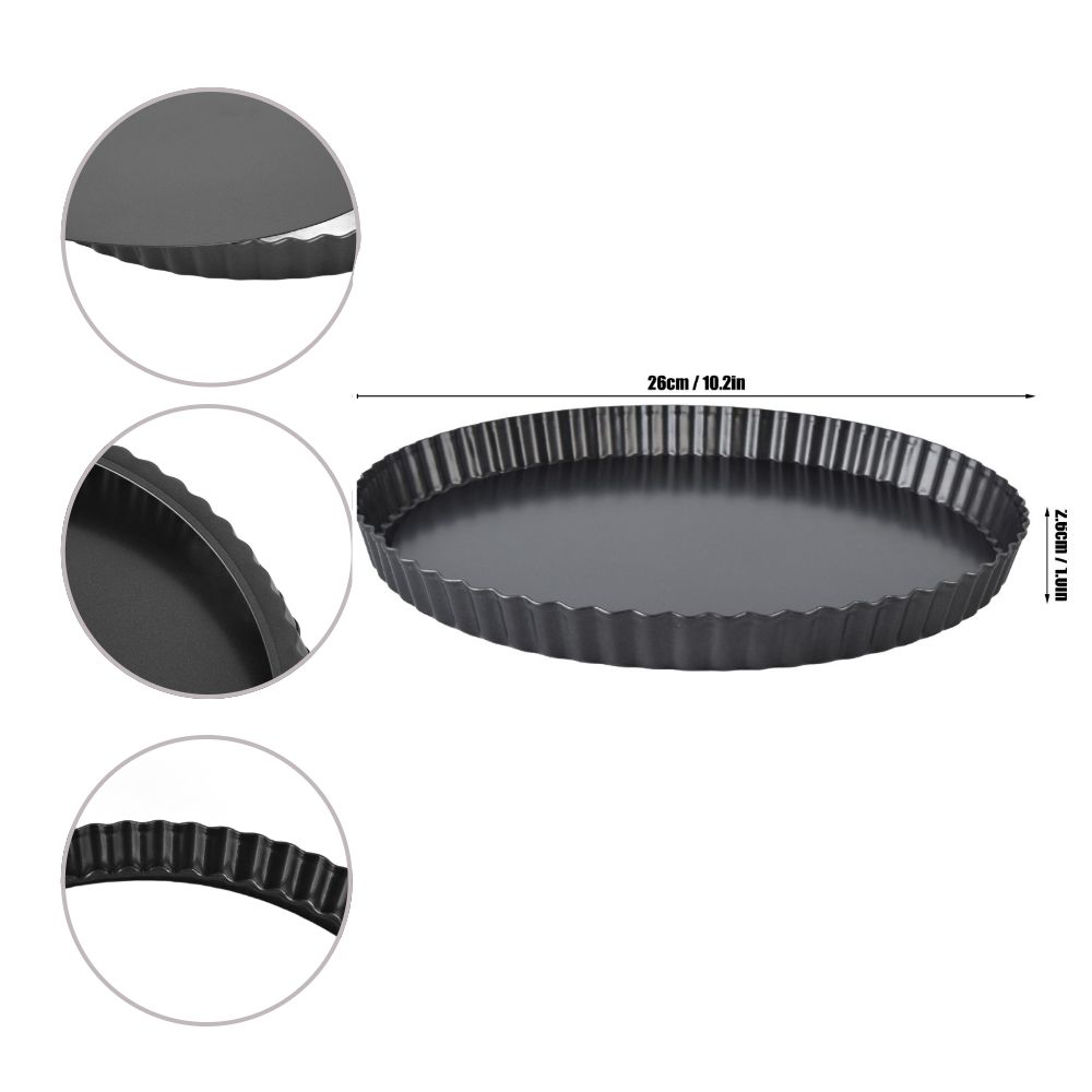 Professional Carbon Steel Tart - Tart Pan Loose 评论和价格