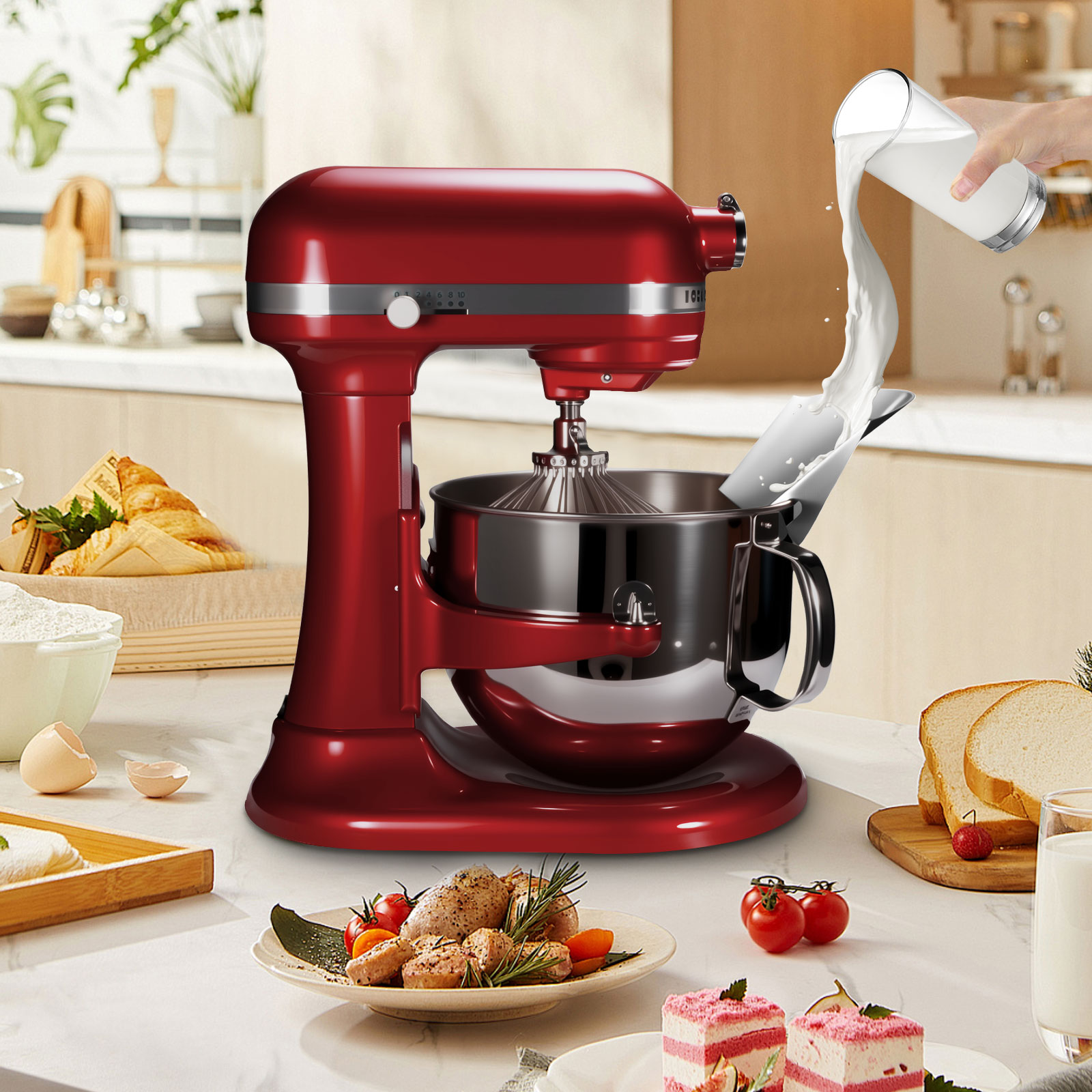 1pc Stainless Steel Tipping Gu - Kitchenaid Baking Set 评论和价格