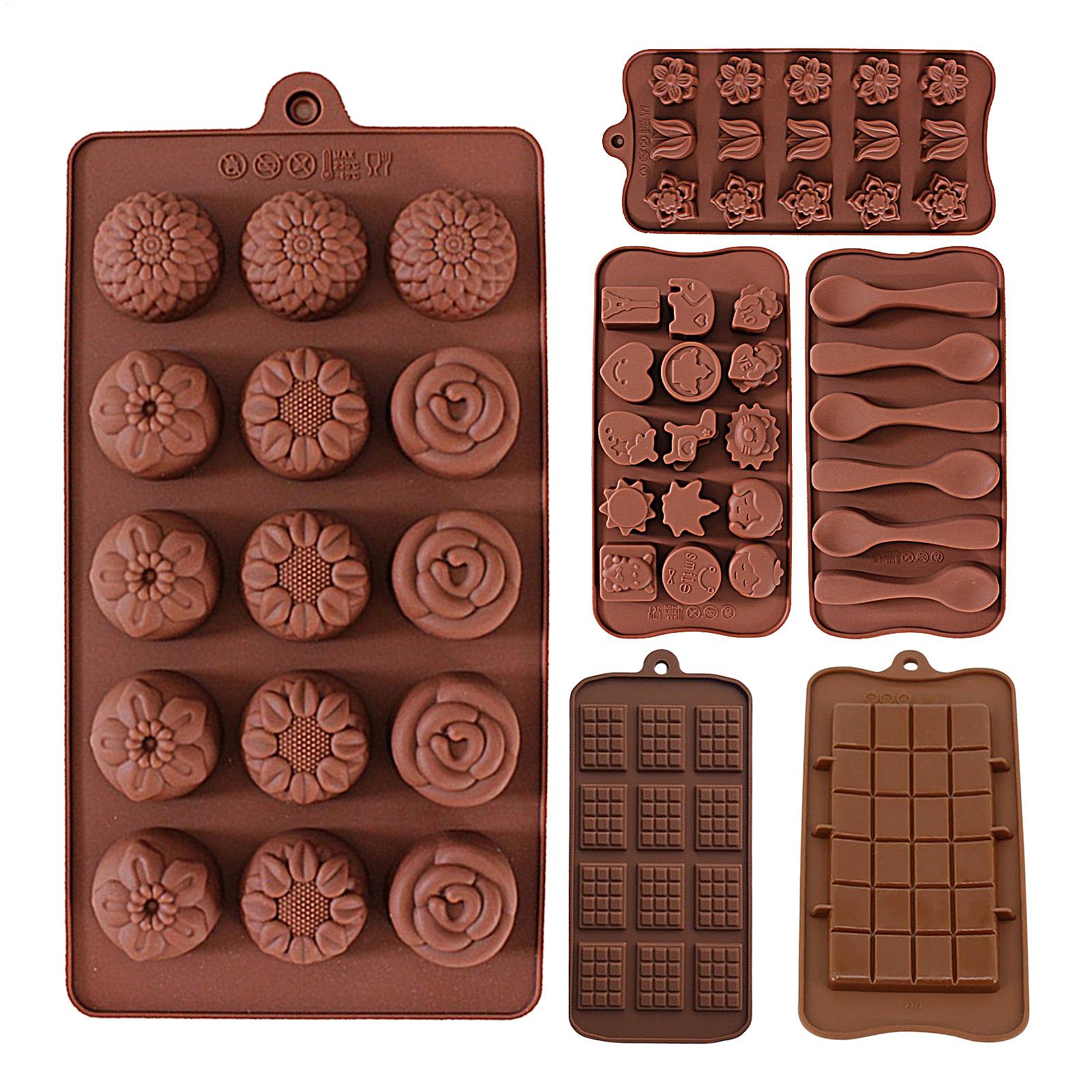 DIY Chocolate Molds Non-Stick  - Kitchen Baker 评论和价格