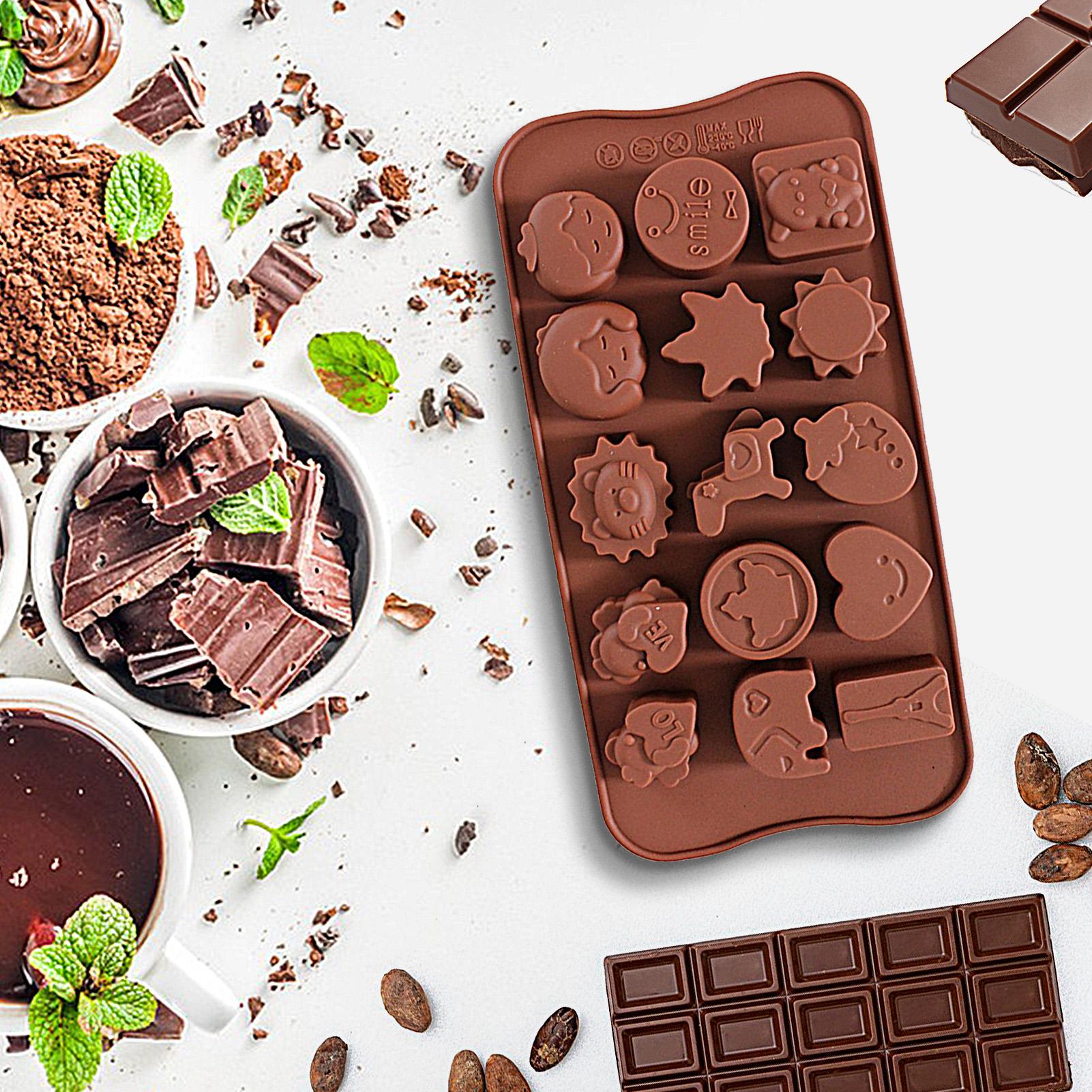 DIY Chocolate Molds Non-Stick  - Kitchen Baker 评论和价格