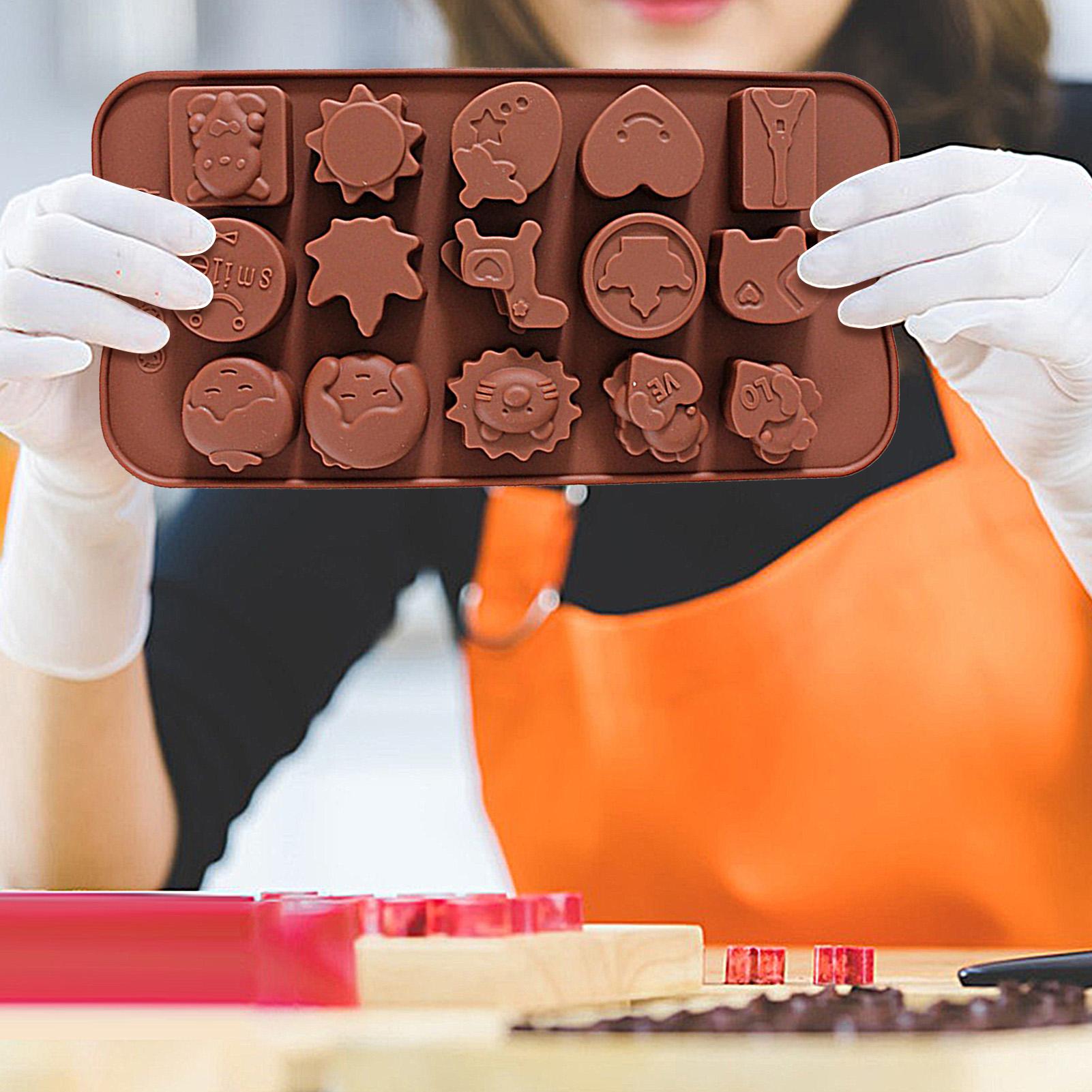 DIY Chocolate Molds Non-Stick  - Kitchen Baker 评论和价格