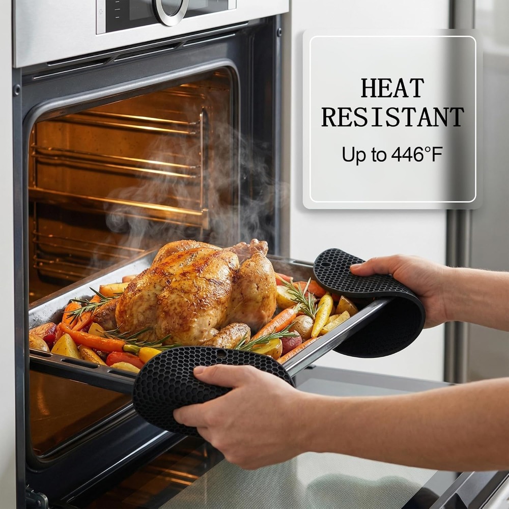 Heat-Resistant Silicone Trivet - Kitchen Grade Baking Sheet 评论和价格