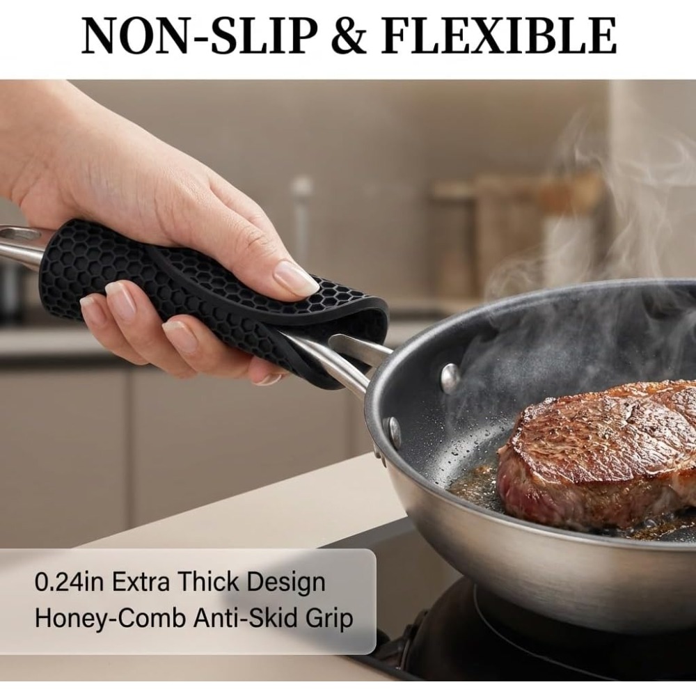 Heat-Resistant Silicone Trivet - Kitchen Grade Baking Sheet 评论和价格