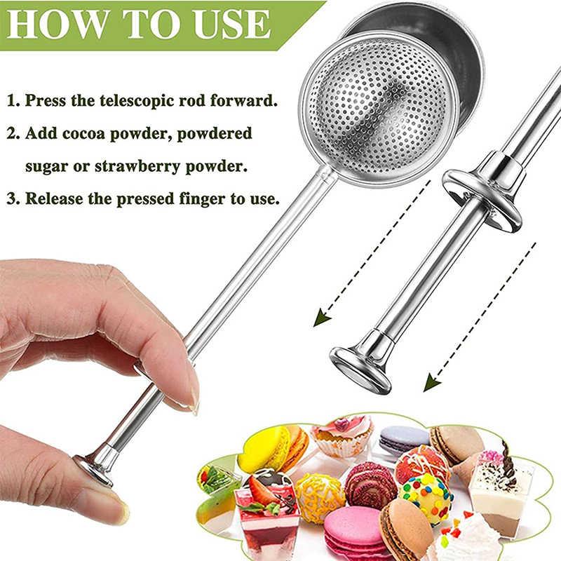 Stainless Steel Flour Powder F - Kitchen Baker 评论和价格