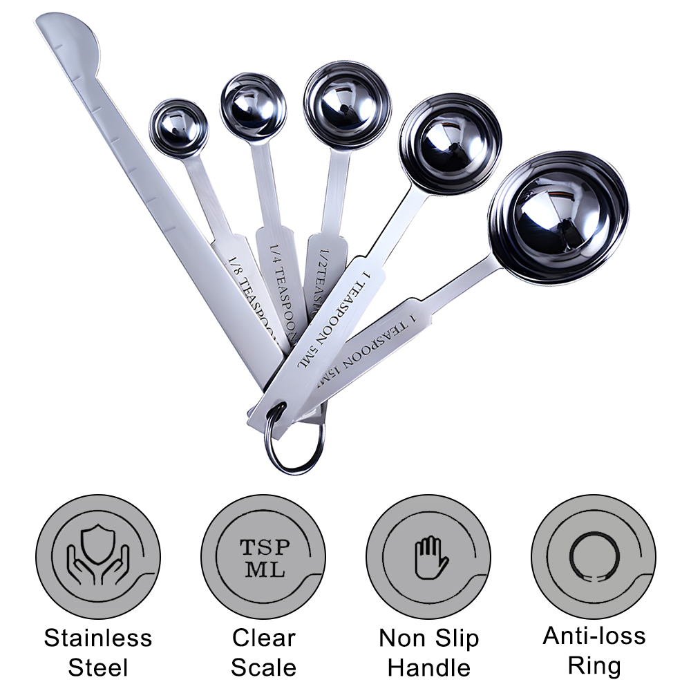 Stackable Measuring Cups and S - Kitchen Baking Kit 评论和价格