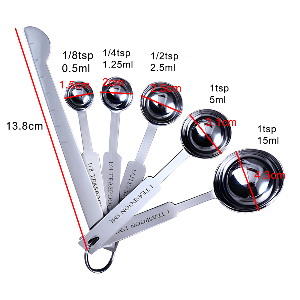 Stackable Measuring Cups and S - Kitchen Baking Kit 评论和价格
