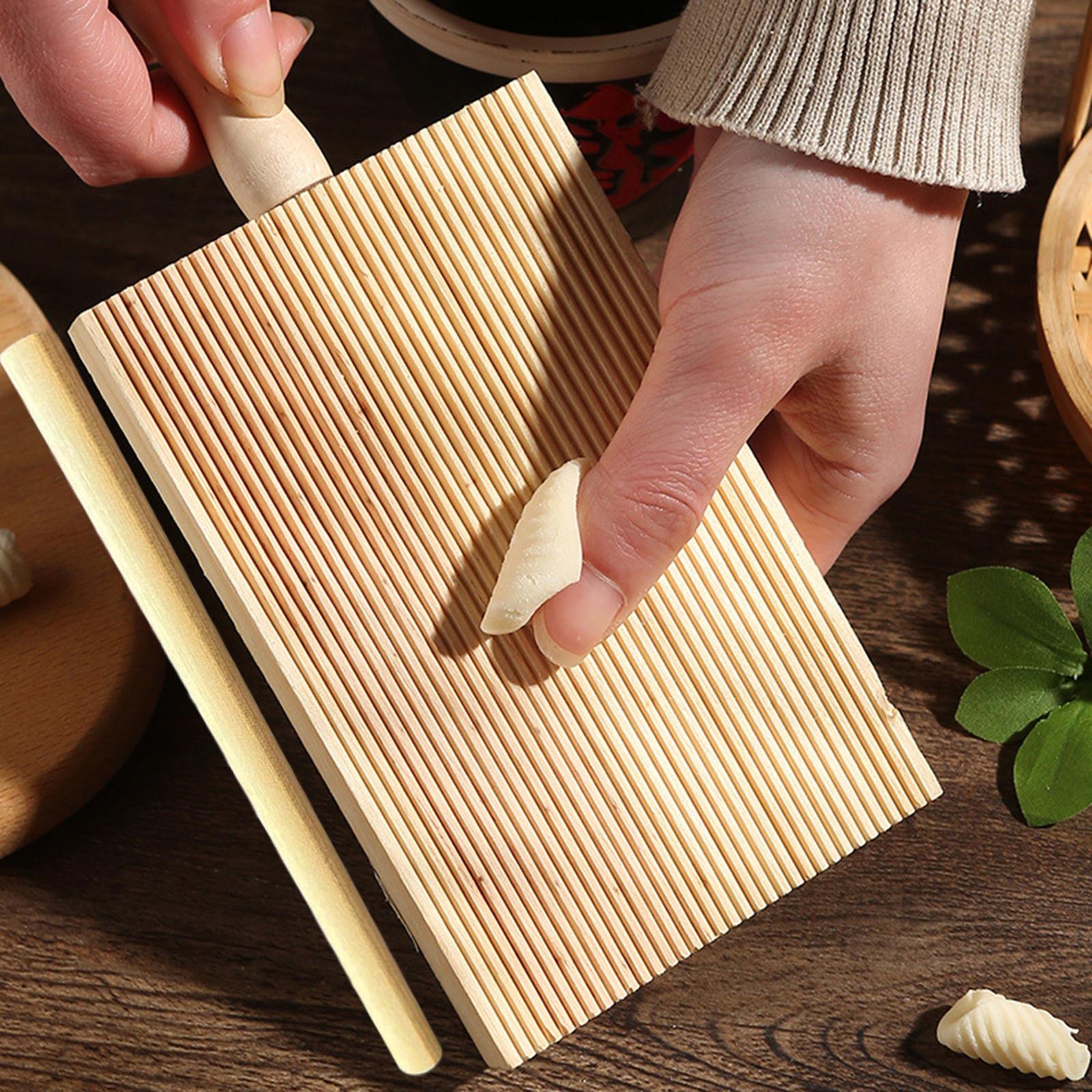 Gnocchi Pasta Board Wooden Mac - Kitchen Baking Cupboard 评论和价格