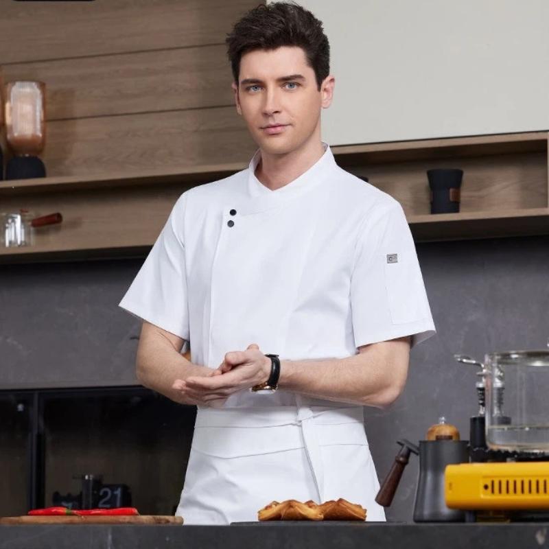 Men's Chef Uniform Jacket Rest - Kitchen Baker 评论和价格