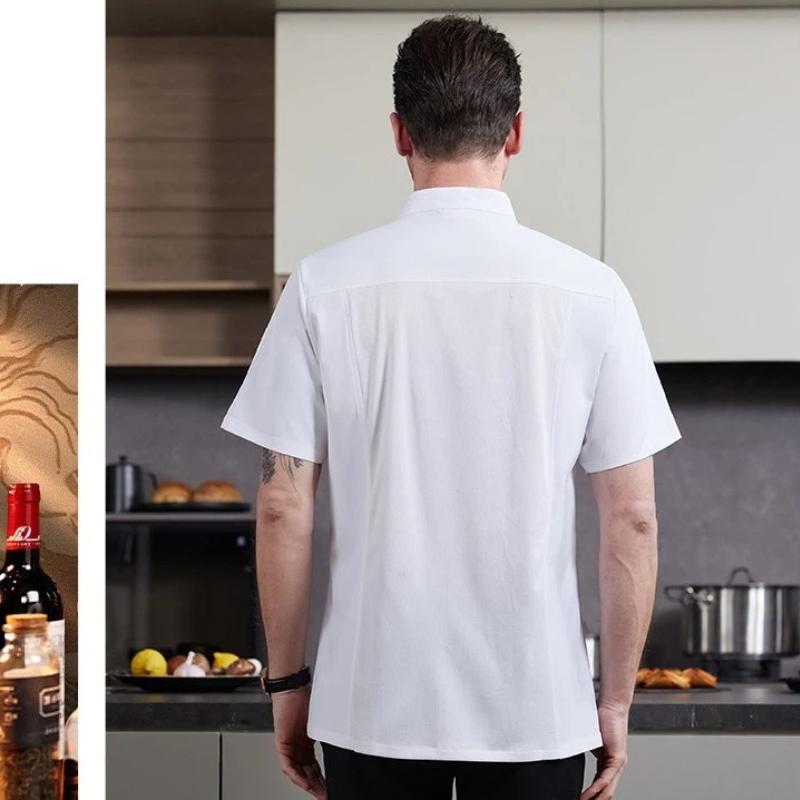 Men's Chef Uniform Jacket Rest - Kitchen Baker 评论和价格
