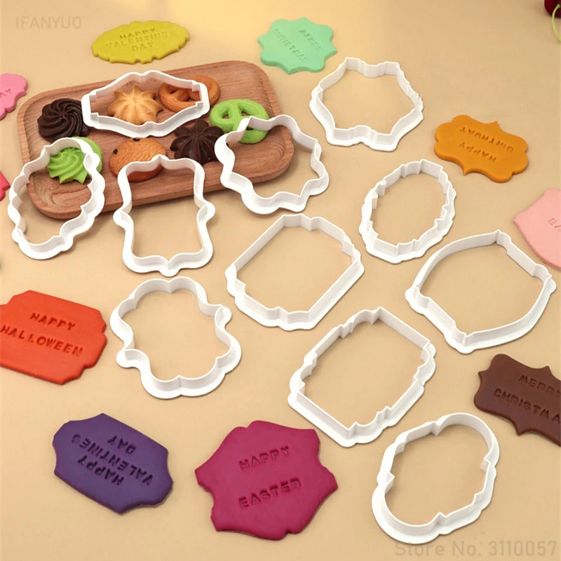 4PCS Vintage Plaque Frame Cook - Kitchen Baking Tools Names 评论和价格
