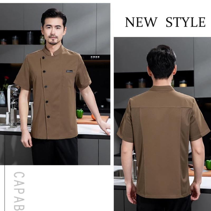 Chef's Work Clothes Men's Wome - Kitchen Baker 评论和价格