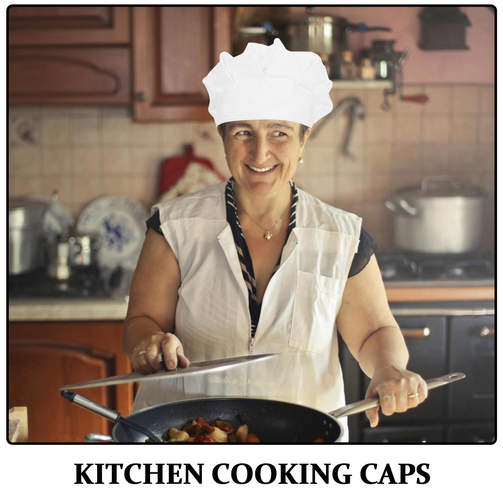 2Pcs Kitchen Work Hats Breatha - Kitchen Baker 评论和价格
